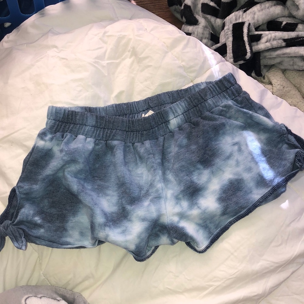 Tie dye pj shorts